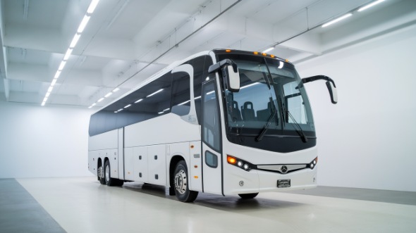 shawnee 56 passenger charter bus